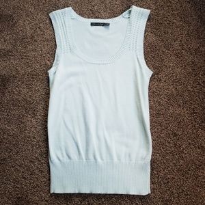Light blue sweater vest